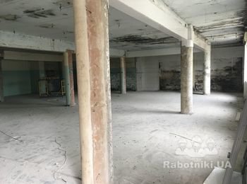 Полусухая стяжка пола 480м2