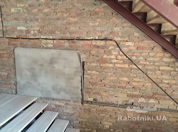 Шлифовка кирпича под окраску