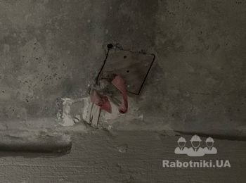 Сверление отверстий для розеток