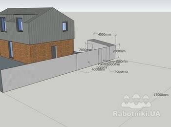 Сделать забор из проф. листа
