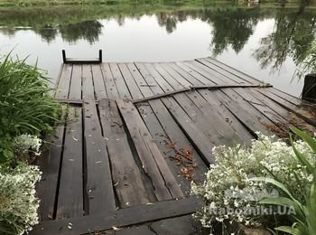Построить новый мостик на озере