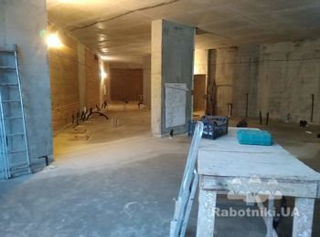 Штукатурка черновая, цементно-пещаная 450м2 ул. Глубочицкая