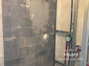 Положить плитку 22кв стена и 13кв пол