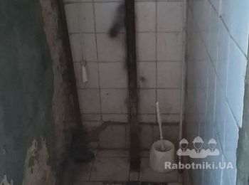 Установка напольного унитаза