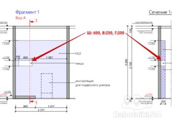 Изготовление встроенного шкафа и полка в нишу
