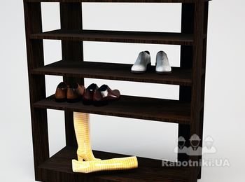 Собрать полку для обуви. Троещина