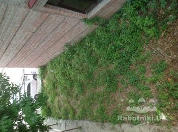 Ремонт подпорной стены из бута, устройство дренажа