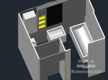 Отделка ванной: зашить гипсокартоном инсталяцию, укладка плитки.