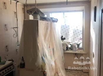 Подготовить стены и поклеить обои + доп. работы