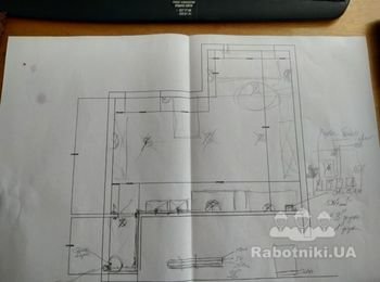 Ремонт мастерской 39 метров