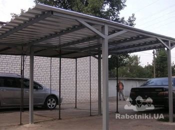 Необходимо сделать навес для авто