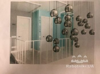 Установить готовые секции перил