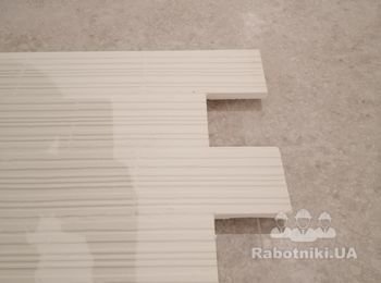 Монтаж декоративных плит из пенополиуретана