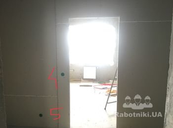 Разводка электрики в гипсокартоне и пару точек со штроблением