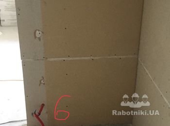 Разводка электрики в гипсокартоне и пару точек со штроблением