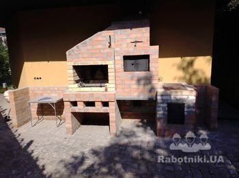 Барбекю. Декоративная штукатурка