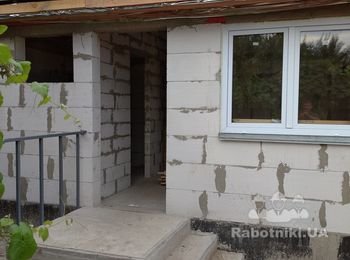 Прокладка электропроводки в дачной пристройке.