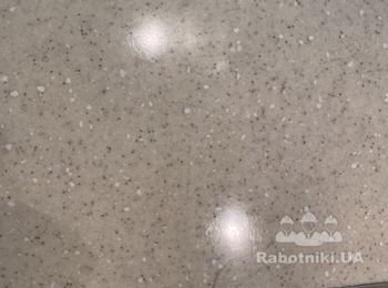 Полировка столешницы из искусственного камня