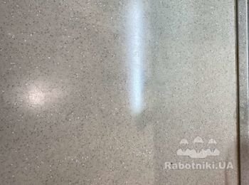 Полировка столешницы из искусственного камня