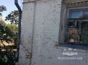 Укрепление фундамента - дом в селе
