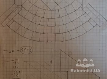 Укладка клинкерной плитки на входную группу (радиусные ступени)