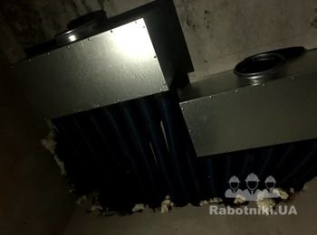 Ремонт в котельні, плитка (стіни), стеля і підлога