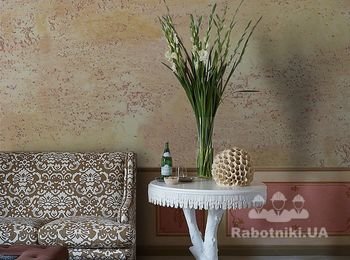 Декоративная штукатурка травертин