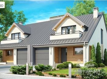 Построить дом дуплекс 300м2