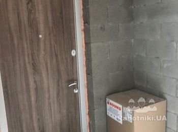 Підготувати стіни під фарбування, зробити відкоси в новобудові.