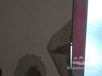 Выровнять стены под обои,комната 20м2 + лоджия 4м2