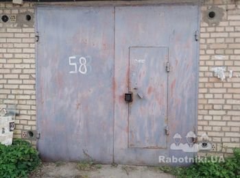 Ремонт гаражного бокса (отмостка, штукатурка)
