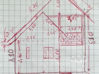 Кладка під розшивкуу 6 м.куб з силікатної цегли +облаштування даху