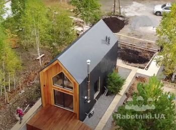 Строительство коробки дома (фундамент, стены, крыша) Юровка