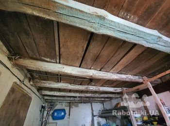 Замена пола в комнате (частный дом)