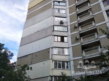 Установить на 14 этаже (лоджия) металопластиковое окно.