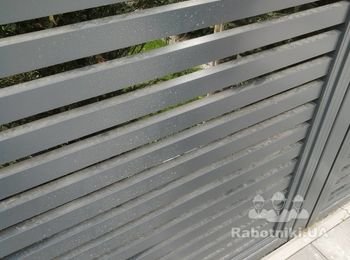 Сделать металлический забор