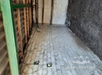 Заменить крышу в гараже+ полки +проводка