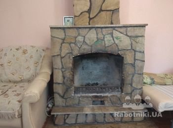 Переложить камин