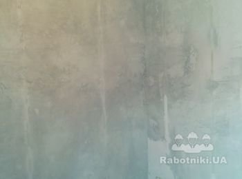 Шпатлевка стен под покраску, сетка, холст 240м2. Глубочицкая 73