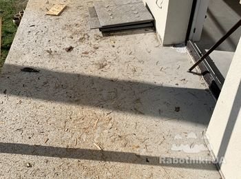 Требуется уложить плитку на открытых балконах на бетон 26 м2