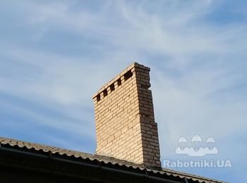 Переклалка Вент/ печной трубы