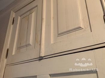 Реставрация сосновых дверей 6 штук