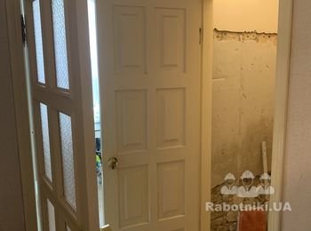 Реставрация сосновых дверей 6 штук