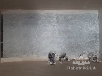Очистить бетонные стены от штукатурки болгаркой с насадкой