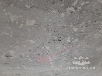 Очистить бетонные стены от штукатурки болгаркой с насадкой
