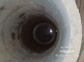 Пайка трубы в колодце