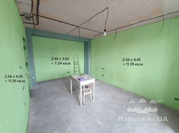Подготовка и покраска комнаты