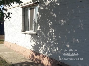 Утепление и ремонт фасада 136 м2 (Яготин)