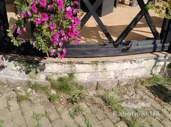 Ремонт плитки цоколя и др.
