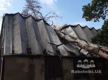 Ремонт алюминиевой кровли ангара